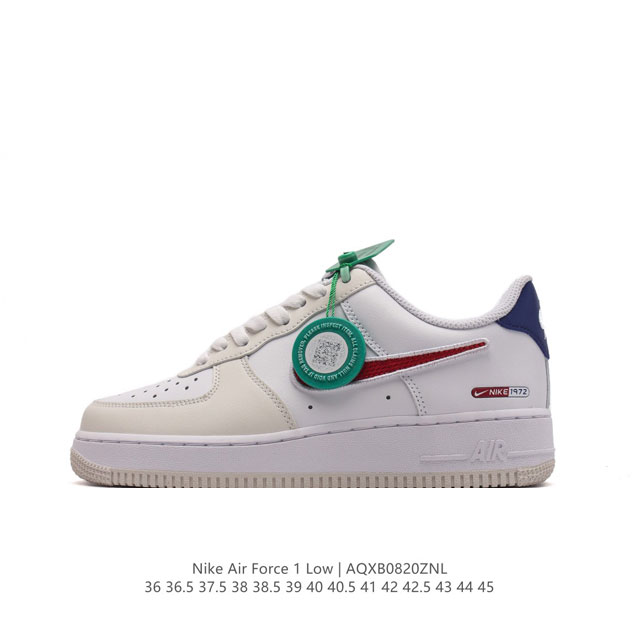 公司级 附赠送logo清洁刷 Af1耐克 Nike Air Force 1 ‘07 Low 空军一号厚底增高百搭休闲运动板鞋 原楦头原纸板 打造纯正空军版型，专