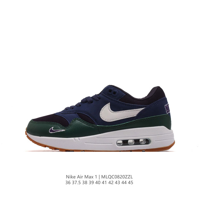 耐克 Nike Air Max 1 初代复古气垫慢跑鞋 男女士运动鞋。由tinker Hatfeld和mark Parker在 7年设计 灵感来自于巴黎蓬皮杜中