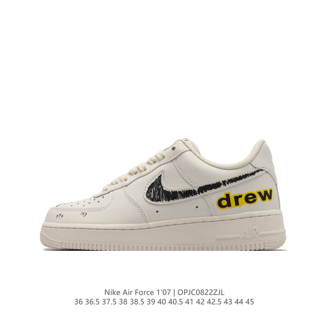 公司级 Af1耐克 Nike Air Force 1 ‘07 Low 空军一号 气垫厚底增高百搭运动板鞋 原楦头原纸板 打造纯正空军版型，专注外贸渠道 全掌内置