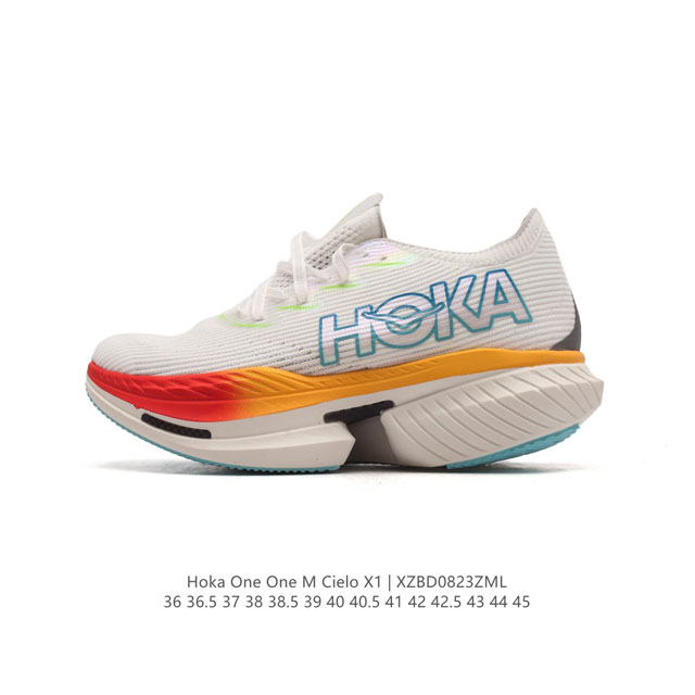 Hoka One One独特的竞训鞋,主打舒适软弹hokamach马赫6#竞速跑鞋 Hoka Mach 6 轻盈且富有弹性的舒适感！迄今为止最轻量灵敏的mach