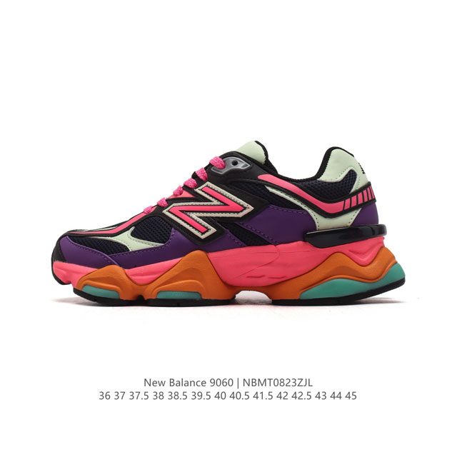 真标 Nb 新百伦 New Balance Nb9060小象蹄男女款9060舒适百搭老爹鞋。全新 9060 款式将经典风格与现代设计融合到日常多功能性中。 90