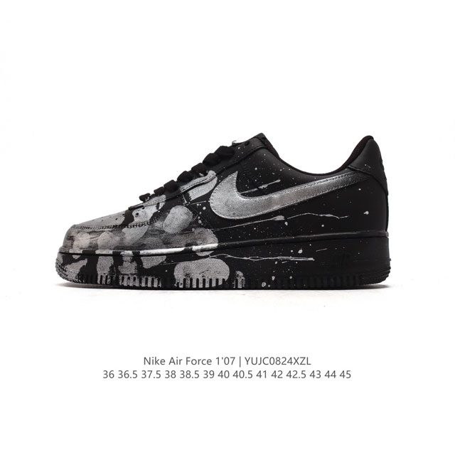 公司级 Af1耐克 Nike Air Force 1 ‘07 Low 空军一号 气垫厚底增高百搭运动板鞋 原楦头原纸板 打造纯正空军版型，专注外贸渠道 全掌内置