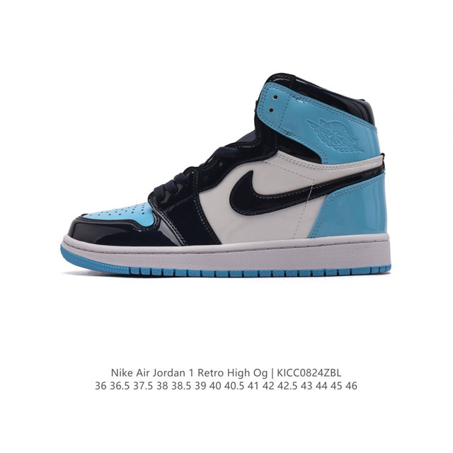 公司级头层皮 男女鞋 Nike Air Jordan 1 Retro High Og 乔丹一代aj1 乔1 Aj1 篮球鞋复刻运动鞋。皮面高帮板鞋的设计灵感源自