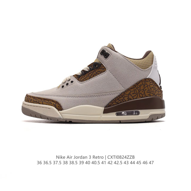 耐克 乔丹 Aj3 耐克 Nike Air Jordan 3 Retro Se 乔3 复刻篮球鞋 乔丹3代 三代 男女子运动鞋，作为 Aj 系列中广受认可的运动