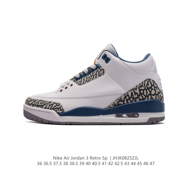 耐克 乔丹 Aj3 耐克 Nike Air Jordan 3 Retro Se 乔3 复刻篮球鞋 乔丹3代 三代 男女子运动鞋，作为 Aj 系列中广受认可的运动