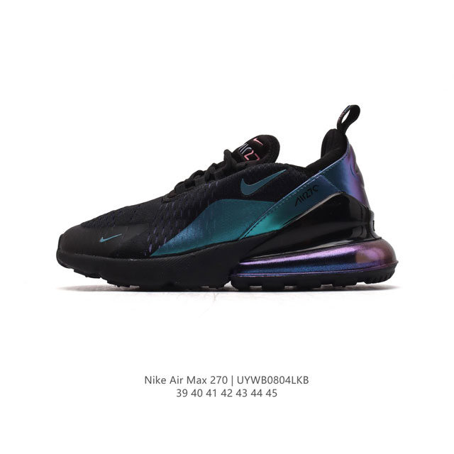 耐克 Nike Air Max 270 后半掌气垫缓震运动鞋时尚男女士跑步鞋 。作为 Nike 休闲型 Air Max 鞋款，Nike Air Max 270