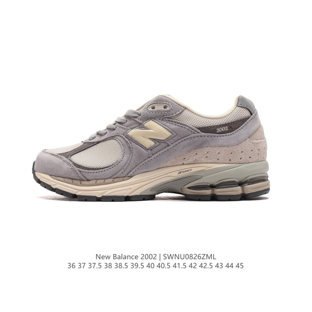 公司级 新百伦 New Balance 2002R 跑鞋 男女运动鞋 潮老爹鞋。沿袭了面世之初的经典科技，以 Encap 中底配以升级版 N-Ergy 缓震物料