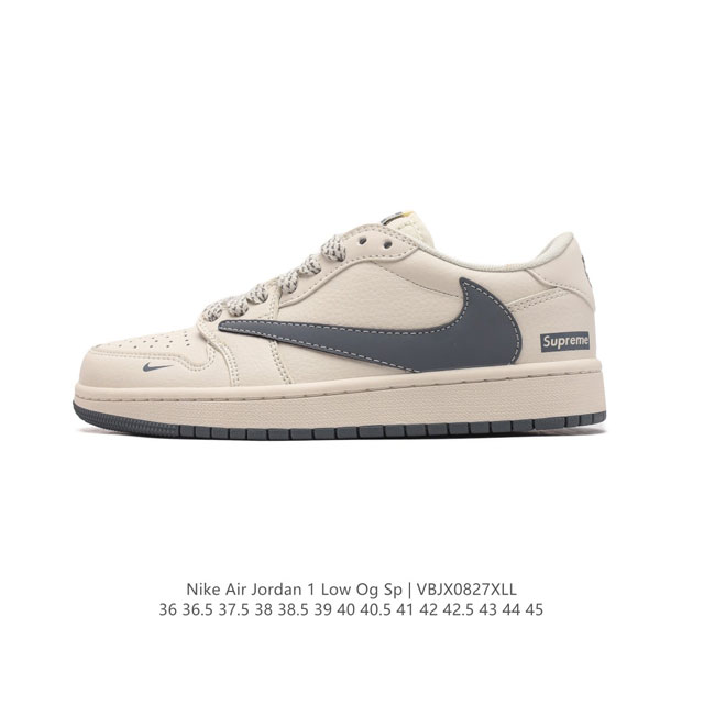 公司级 耐克 Nike Air Jordan 1 Low Og Sp Military Blue Aj1乔1 倒勾 低帮篮球鞋 Aj1 乔丹1代 Aj1 乔1