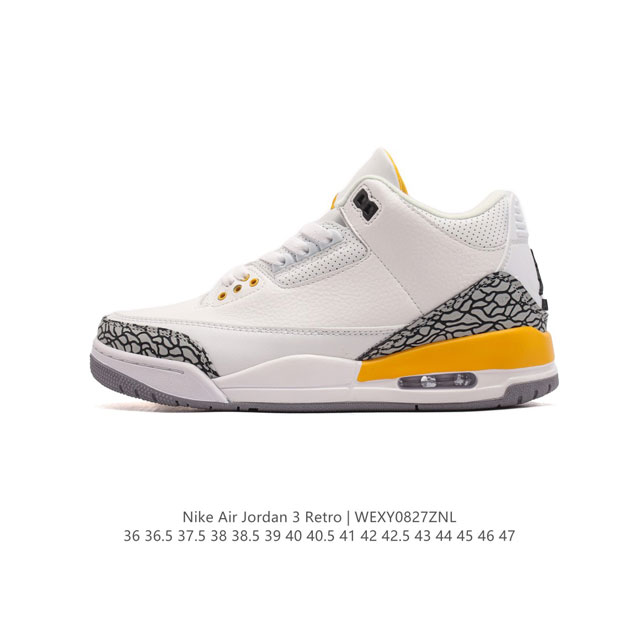 公司级 耐克 乔丹 Aj3 耐克 Nike Air Jordan 3 Retro Se 乔3 复刻篮球鞋 乔丹3代 三代 男女子运动鞋，作为 Aj 系列中广受认