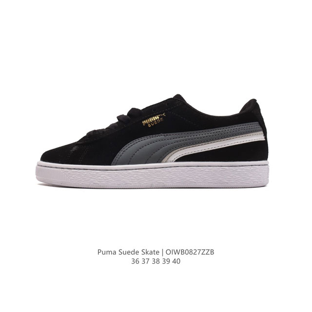 彪马puma Suede Skate 低帮复古轻便透气防滑减震休闲鞋 时尚女士板鞋潮运动鞋 类型：女鞋 尺码: 36-40 货号：395 编码：Oiwb0827