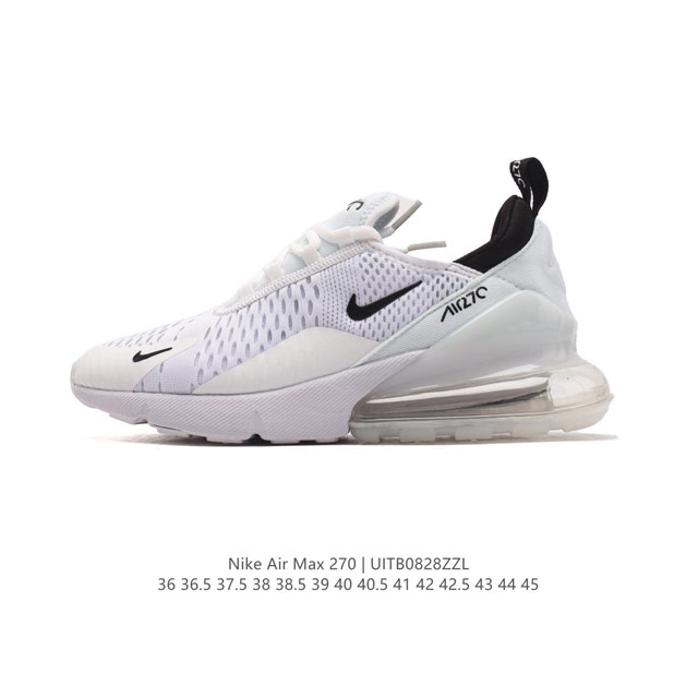 耐克 Nike Air Max 270 后半掌气垫缓震运动鞋时尚男女士跑步鞋 。作为 Nike 休闲型 Air Max 鞋款，Nike Air Max 270