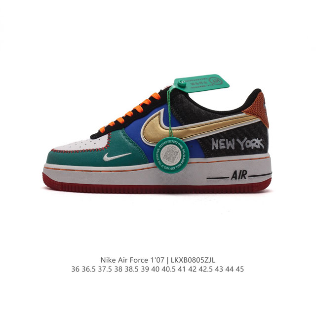 公司级 附赠送logo清洁刷 Af1耐克 Nike Air Force 1 ‘07 Low 空军一号厚底增高百搭休闲运动板鞋 原楦头原纸板 打造纯正空军版型，专