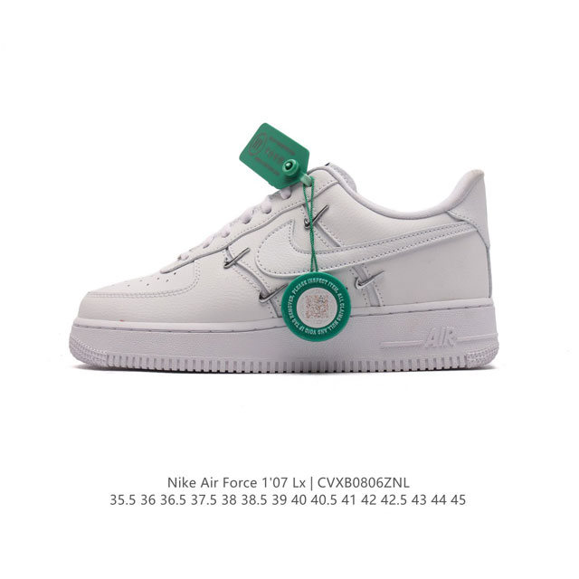 公司级 附赠送logo清洁刷 Af1耐克 Nike Air Force 1 ‘07 Low 空军一号厚底增高百搭休闲运动板鞋 原楦头原纸板 打造纯正空军版型，专