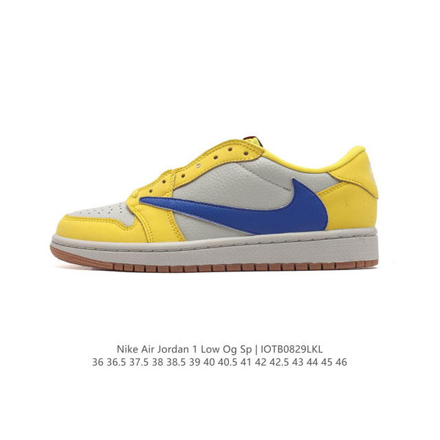 耐克 Nike Air Jordan 1 Low Og Sp Military Blue Aj1乔1 倒勾 低帮篮球鞋 Aj1 乔丹1代 Aj1 乔1 反向脚趾