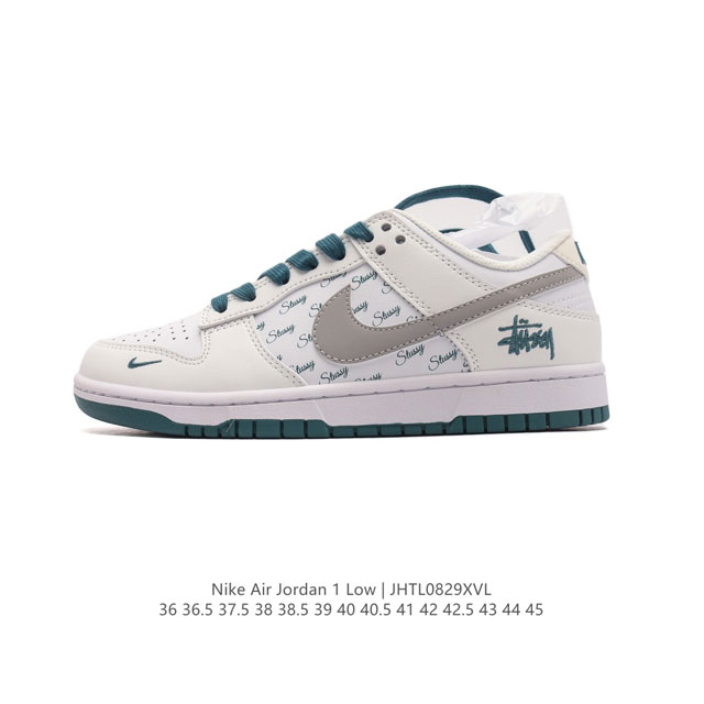 公司级 耐克 乔丹air Jordan 1 Low Aj1 乔1 乔丹1代aj1 低帮复古文化休闲运动篮球鞋。从1985 年面世的元年款汲取设计灵感，采用简洁大