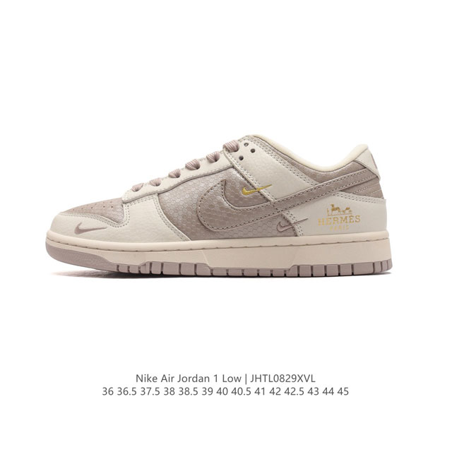 公司级 耐克 乔丹air Jordan 1 Low Aj1 乔1 乔丹1代aj1 低帮复古文化休闲运动篮球鞋。从1985 年面世的元年款汲取设计灵感，采用简洁大