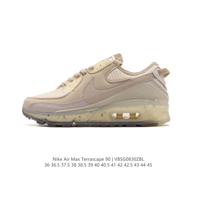 Nike 耐克年新款男女子air Max Terrascape 97 气垫缓震休闲运动鞋。Max Air 缓震配置，提供出色的支撑效果和舒适脚感。外底采用部分斑