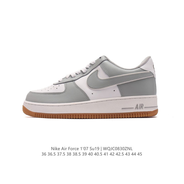 公司级 Af1耐克 Nike Air Force 1 ‘07 Low 空军一号 气垫厚底增高百搭运动板鞋 原楦头原纸板 打造纯正空军版型，专注外贸渠道 全掌内置