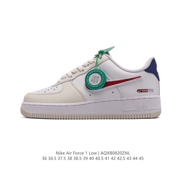 公司级 附赠送logo清洁刷 Af1耐克 Nike Air Force 1 ‘07 Low 空军一号厚底增高百搭休闲运动板鞋 原楦头原纸板 打造纯正空军版型，专