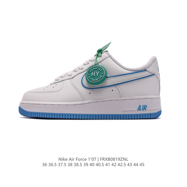 公司级 附赠送logo清洁刷 Af1耐克 Nike Air Force 1 ‘07 Low 空军一号厚底增高百搭休闲运动板鞋 原楦头原纸板 打造纯正空军版型，专