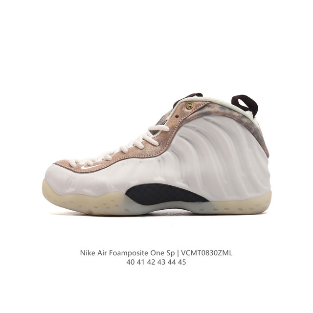 公司级 耐克nike Air Foamposite One 篮球运动鞋 ，它是一双内场的后卫战靴，97年1月份首期发行，使用foamposite一次成型的喷塑鞋