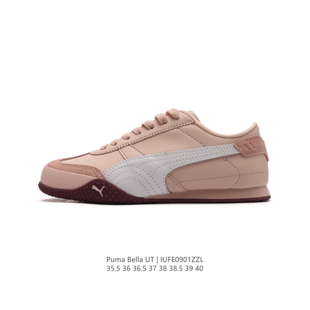 公司级 彪马 Puma Bella Ut 时尚百搭 舒适 防滑 低帮 生活休闲鞋 薄底鞋。 货号:402186 01 尺码:35.5-40含半码 编码:Iufe