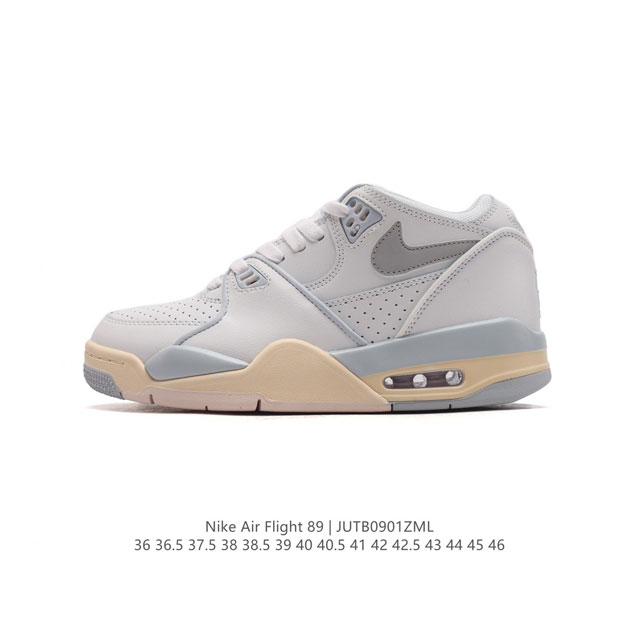 公司级 超酷nike Air Flight 89气垫鞋aj4简版低帮 兄弟款篮球鞋男女运动鞋。Air Jordan 4 的 “孪生兄弟” Nike Air Fl