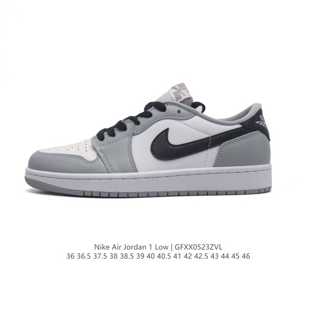 公司级头层皮耐克 乔丹air Jordan 1 Low Aj1 乔1 乔丹1代aj1 低帮复古文化休闲运动篮球鞋。从1985 年面世的元年款汲取设计灵感，采用简