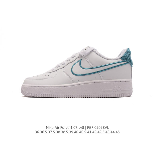 耐克 Nike Air Force 1 '07 Low 空军一号含气垫 满钻 低帮百搭厚底增高休闲运动板鞋。柔软、弹性十足的缓震性能和出色的中底设计，横跨复古与