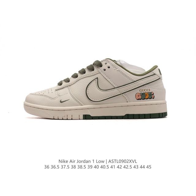 公司级 耐克 乔丹air Jordan 1 Low Aj1 乔1 乔丹1代aj1 低帮复古文化休闲运动篮球鞋。从1985 年面世的元年款汲取设计灵感，采用简洁大