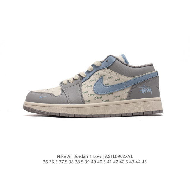 公司级 耐克 乔丹air Jordan 1 Low Aj1 乔1 乔丹1代aj1 低帮复古文化休闲运动篮球鞋。从1985 年面世的元年款汲取设计灵感，采用简洁大