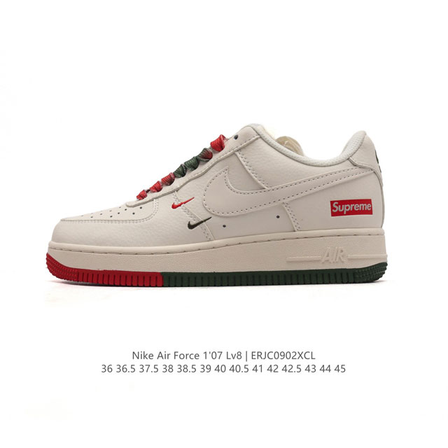 公司级 Af1耐克 Nike Air Force 1 ‘07 Low 空军一号 气垫厚底增高百搭运动板鞋 原楦头原纸板 打造纯正空军版型，专注外贸渠道 全掌内置