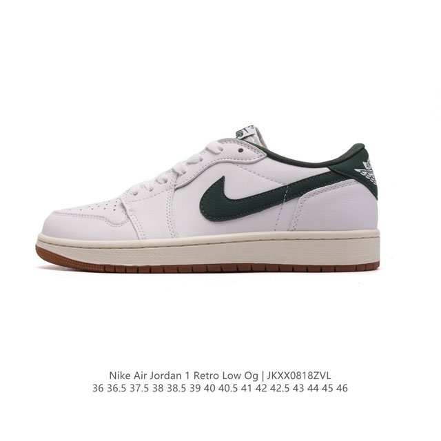 公司级头层皮耐克 乔丹air Jordan 1 Low Aj1 乔1 乔丹1代aj1 低帮复古文化休闲运动篮球鞋。从1985 年面世的元年款汲取设计灵感，采用简