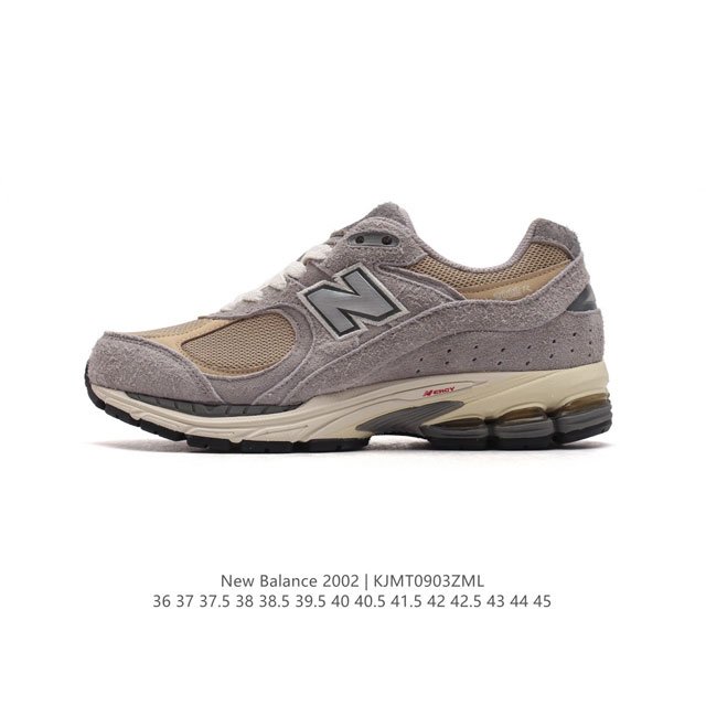 公司级 新百伦 New Balance 2002R 跑鞋 男女运动鞋 潮老爹鞋。沿袭了面世之初的经典科技，以 Encap 中底配以升级版 N-Ergy 缓震物料