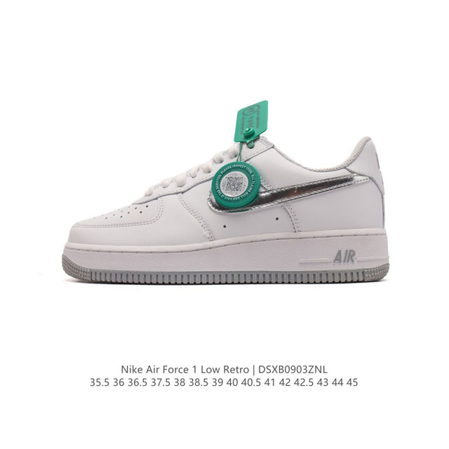 公司级 附赠送logo清洁刷 Af1耐克 Nike Air Force 1 ‘07 Low 空军一号厚底增高百搭休闲运动板鞋 原楦头原纸板 打造纯正空军版型，专