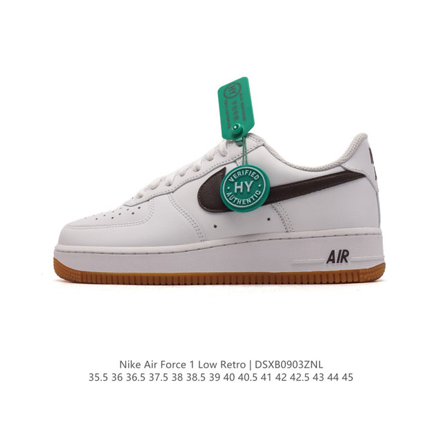 公司级 附赠送logo清洁刷 Af1耐克 Nike Air Force 1 ‘07 Low 空军一号厚底增高百搭休闲运动板鞋 原楦头原纸板 打造纯正空军版型，专