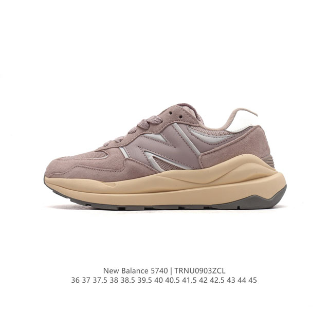 Newbalance 新百伦 Nb5740 运动鞋厚底增高男女鞋5740系列舒适轻便简约百搭休闲鞋，57 40运动鞋为爱舒适又追求时尚的人士而设计，采用抢眼的8