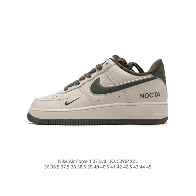 公司级 新款 悟空 Af1耐克 Nike Air Force 1 ‘07 Low 空军一号 气垫厚底增高百搭运动板鞋 原楦头原纸板 打造纯正空军版型，专注外贸渠