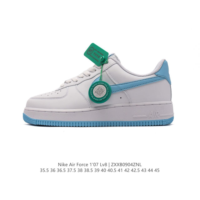 公司级 附赠送logo清洁刷 Af1耐克 Nike Air Force 1 ‘07 Low 空军一号厚底增高百搭休闲运动板鞋 原楦头原纸板 打造纯正空军版型，专