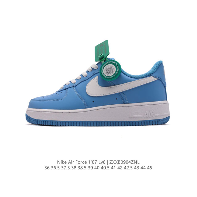 公司级 附赠送logo清洁刷 Af1耐克 Nike Air Force 1 ‘07 Low 空军一号厚底增高百搭休闲运动板鞋 原楦头原纸板 打造纯正空军版型，专