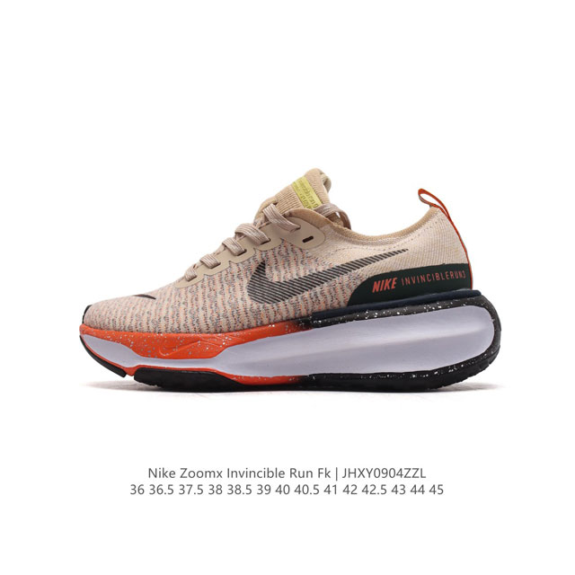 耐克 Nike Zoomx Invincible Run Fk 3 机能风格运动鞋 厚底增高老爹鞋。最新一代的invincible 第三代来了！首先鞋面采用的是 - 点击图像关闭