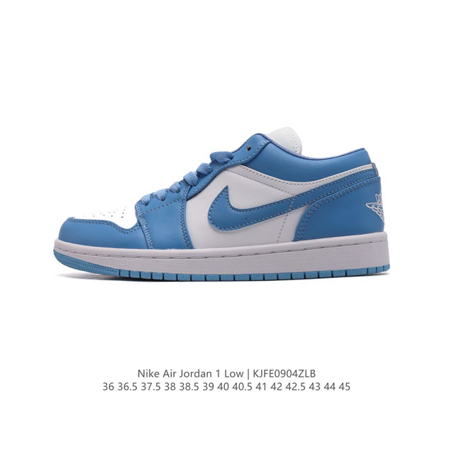 公司级 耐克 乔丹air Jordan 1 Low Aj1 乔1 乔丹1代aj1 低帮复古文化休闲运动篮球鞋。从1985 年面世的元年款汲取设计灵感，采用简洁大