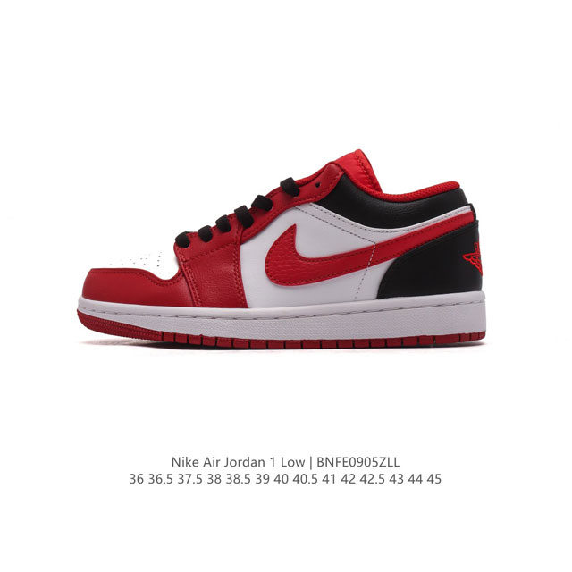 公司级 耐克 乔丹air Jordan 1 Low Aj1 乔1 乔丹1代aj1 低帮复古文化休闲运动篮球鞋。从1985 年面世的元年款汲取设计灵感，采用简洁大