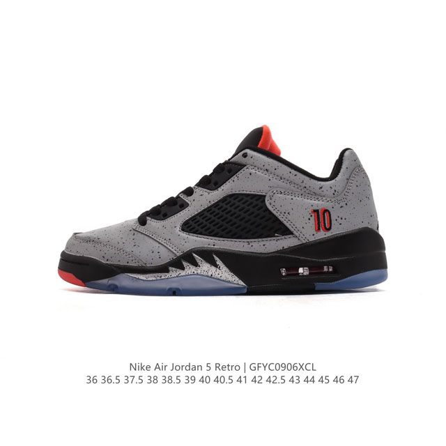 公司级耐克 Nike Air Jordan 5 Retro 低帮 乔丹之子 Aj5 乔丹5代 Aj5 乔5 乔丹5 低邦 乔丹篮球运动鞋 低帮复古休闲文化篮球鞋