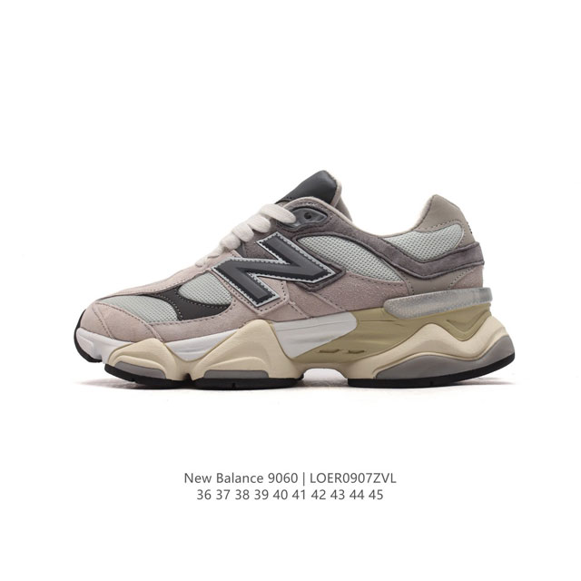 Nb 新百伦 New Balance Nb9060小象蹄男女款9060舒适百搭老爹鞋。全新 9060 款式将经典风格与现代设计融合到日常多功能性中。 9060