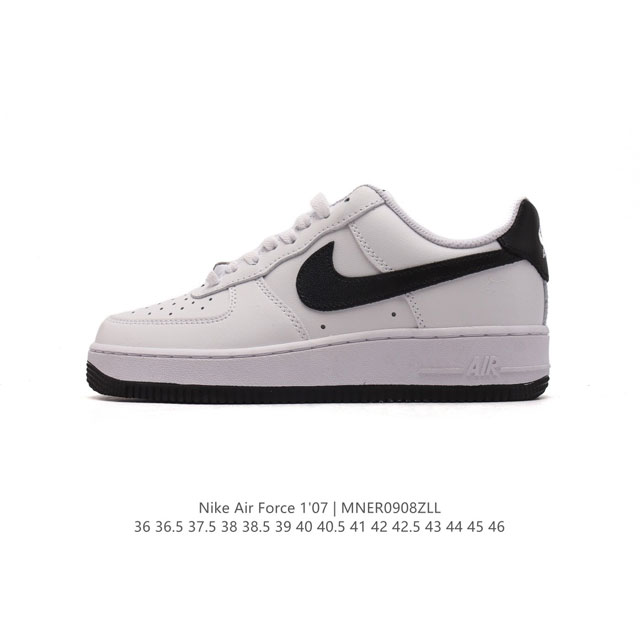 新款 Af1耐克 Nike Air Force 1 ‘07 Low 空军一号 气垫厚底增高百搭运动板鞋 原楦头原纸板 打造纯正空军版型，专注外贸渠道 全掌内置蜂