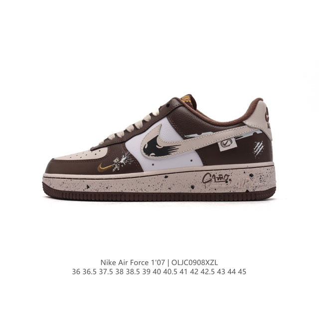 公司级 新款 Af1耐克 Nike Air Force 1 ‘07 Low 空军一号 气垫厚底增高百搭运动板鞋 原楦头原纸板 打造纯正空军版型，专注外贸渠道 全