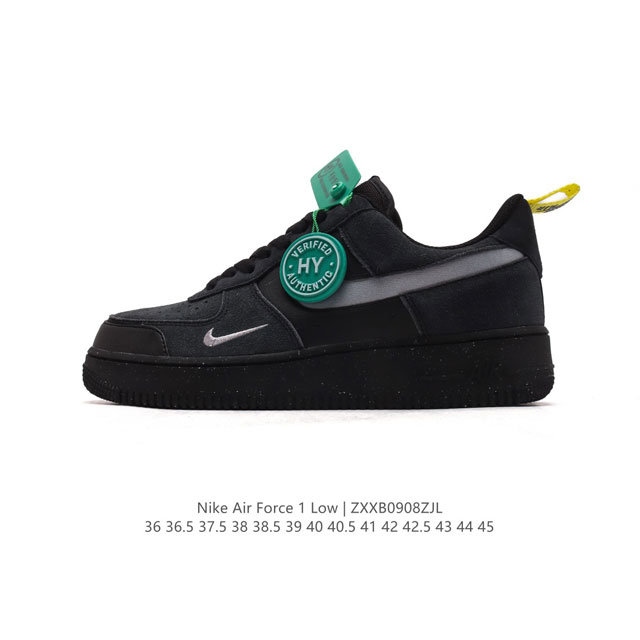 公司级 附赠送logo清洁刷 Af1耐克 Nike Air Force 1 ‘07 Low 空军一号厚底增高百搭休闲运动板鞋 原楦头原纸板 打造纯正空军版型，专