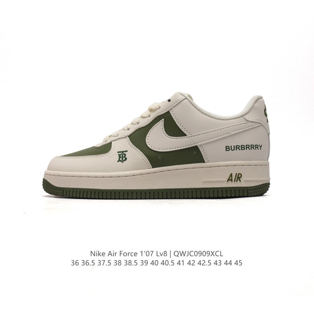 公司级 新款 Af1耐克 Nike Air Force 1 ‘07 Low 空军一号 气垫厚底增高百搭运动板鞋 原楦头原纸板 打造纯正空军版型，专注外贸渠道 全