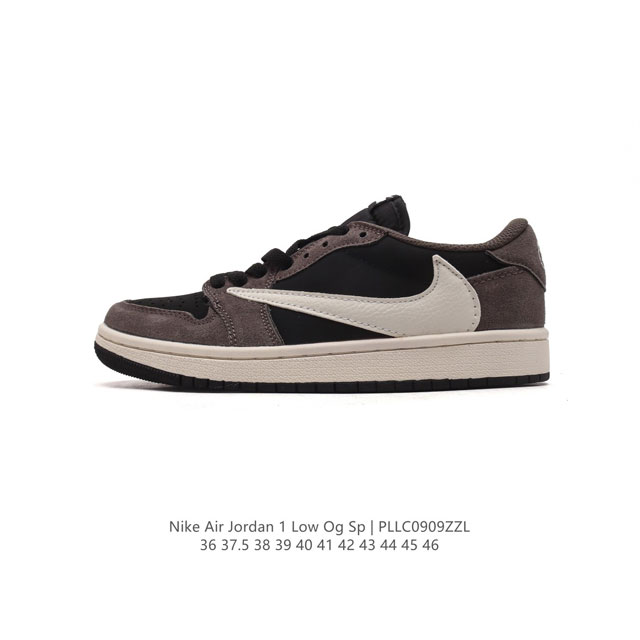 耐克 Nike Air Jordan 1 Low Og Sp Military Blue Aj1乔1 倒勾 低帮篮球鞋 Aj1 乔丹1代 Aj1 乔1 反向脚趾